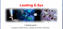 Loading E-Sys – E-Sys 25.10.03 BMW Coding Software lädt die Entwicklungsumgebung.