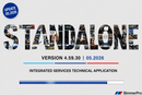 Standalone Diagnose Software 4.59.30 Visualisierung der Version 5.2026 und integrierter Dienste für Fahrzeuge.
