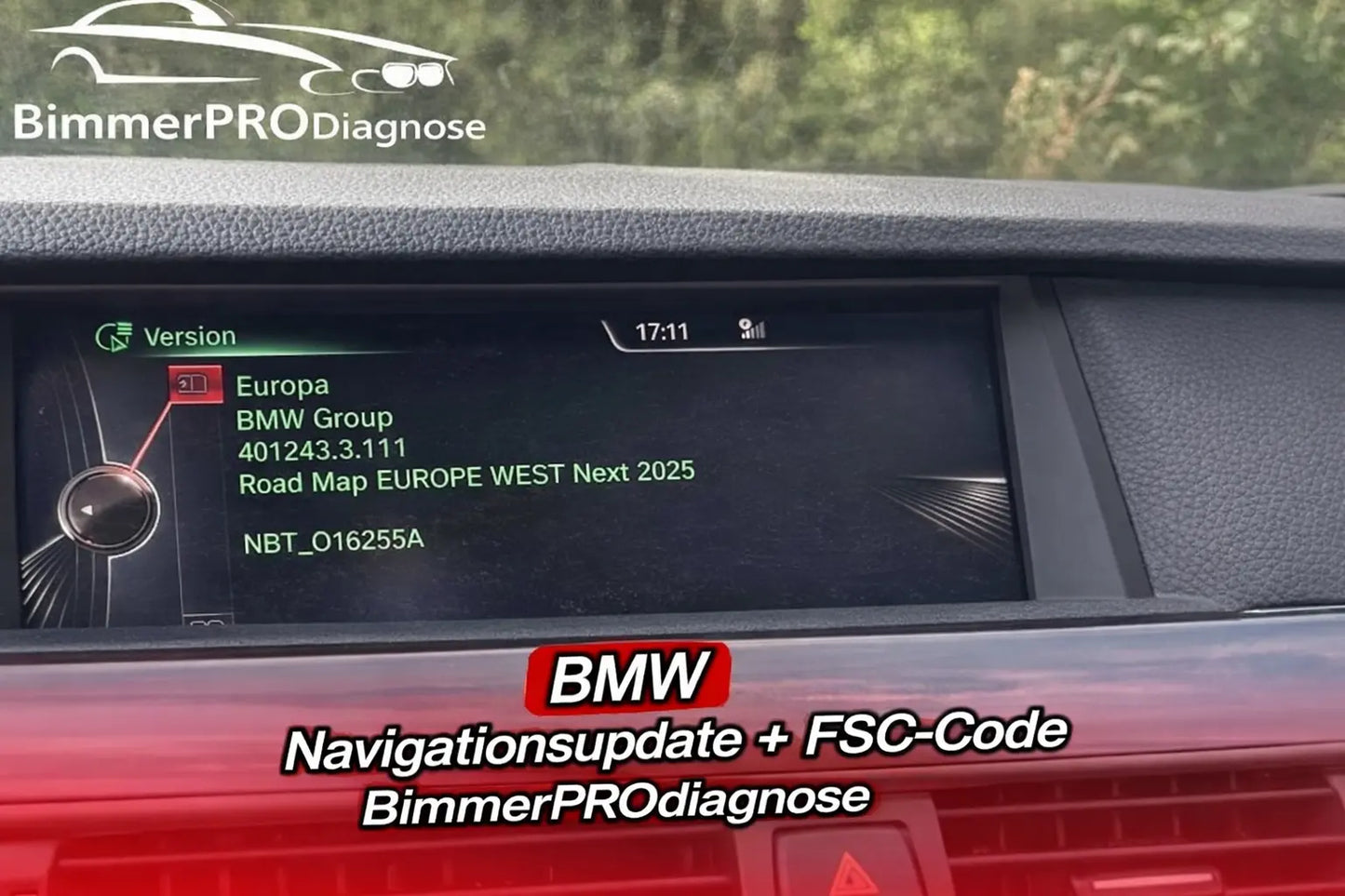 BMW MINI Original Navigation Update Europe NEXT 2025 inkl. FSC Code-ohne usb download link Bimmerprodiagnose